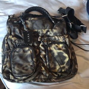 L.A.M.B Green Camo Crossbody